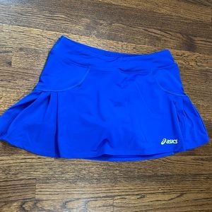 ASICS royal blue tennis skirt